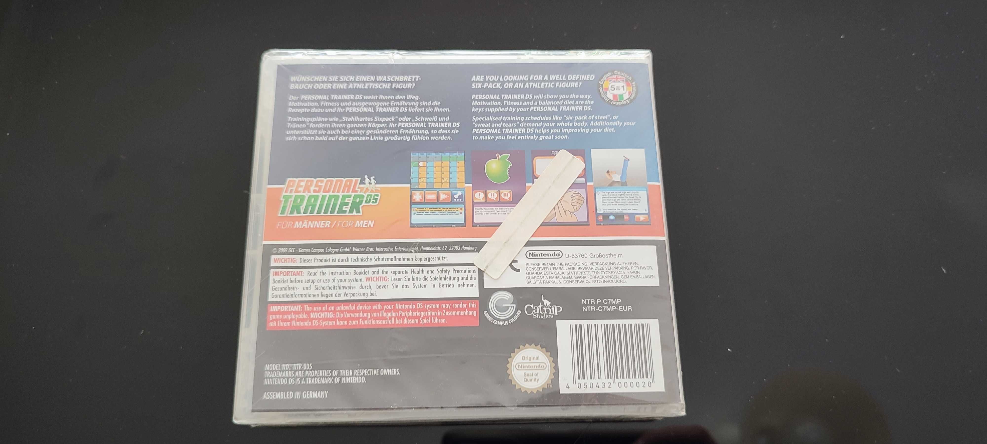 Personal Trainer Men Nintendo DS -  Novo/Selado