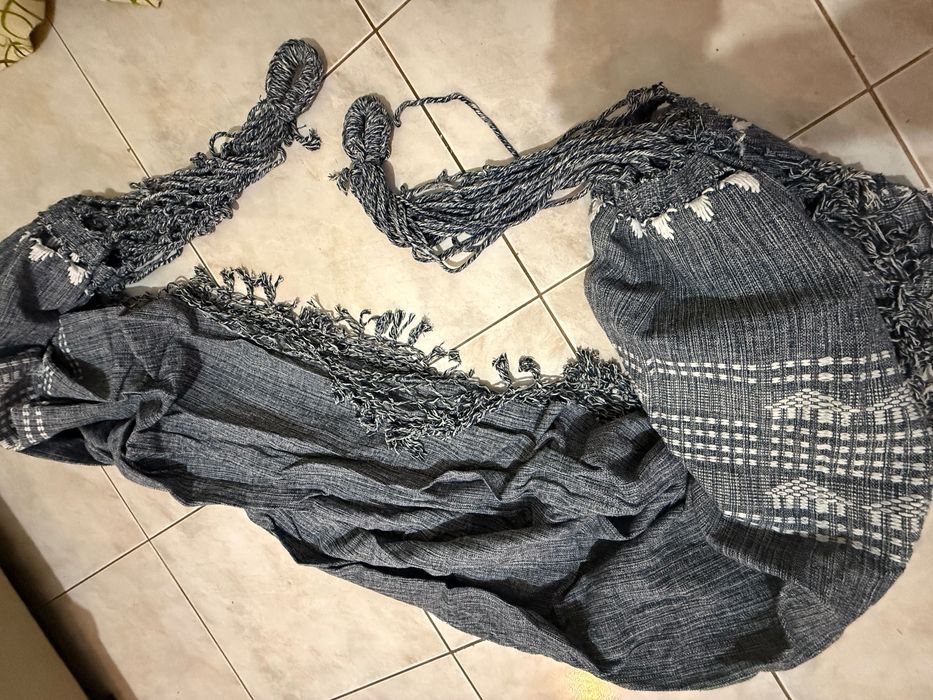 Rede casal com suporte para parede