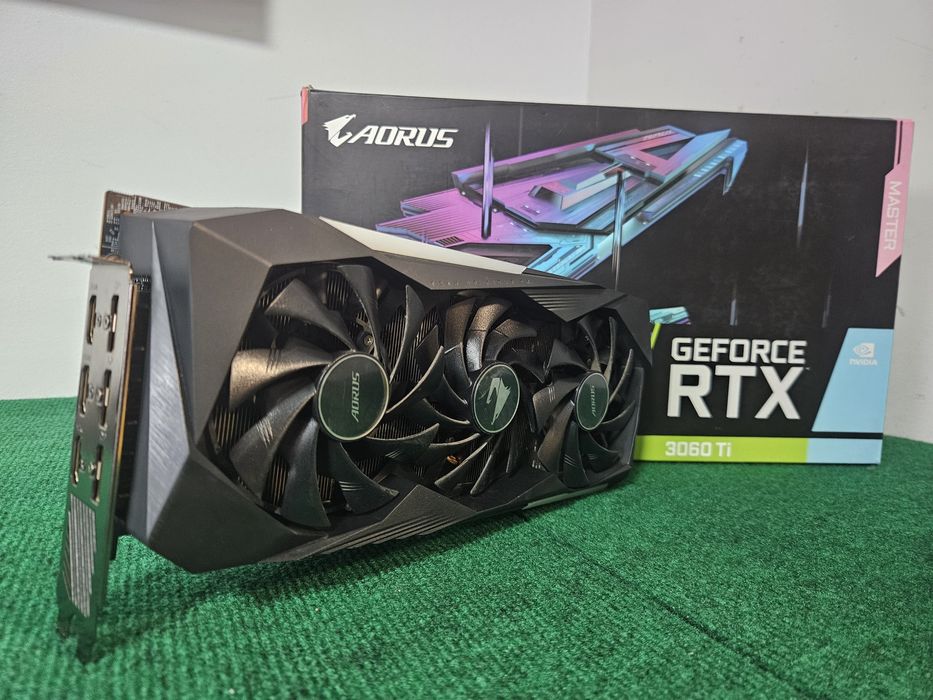 Gigabyte RTX 3060 Ti AORUS Master 8GB | Garantia | Loja64551474289793121
