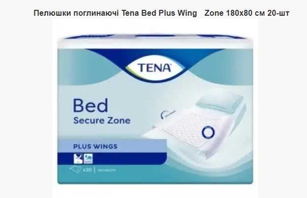 Пелюшки поглинаючі Tena 180х80 см уп.-20 шт