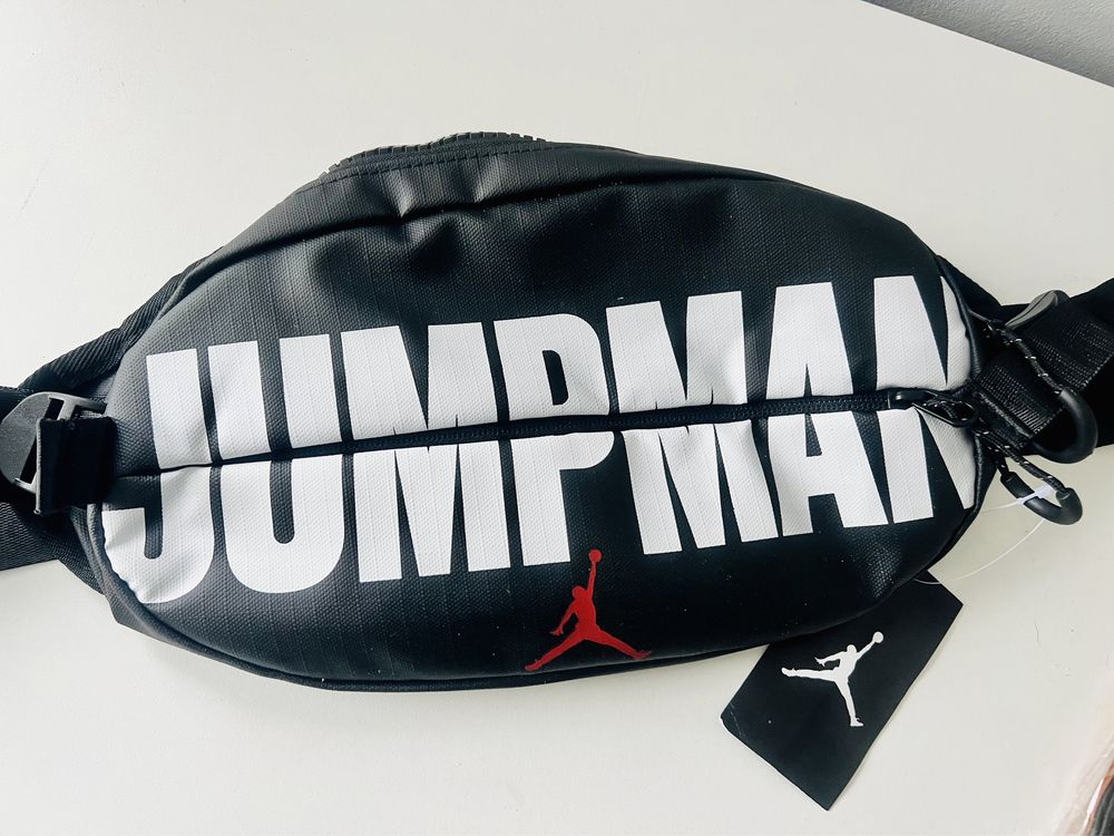 Nike Jordan Air Nerka Torba Bag Crossbody Czarny Nowa Jordan Jumpman