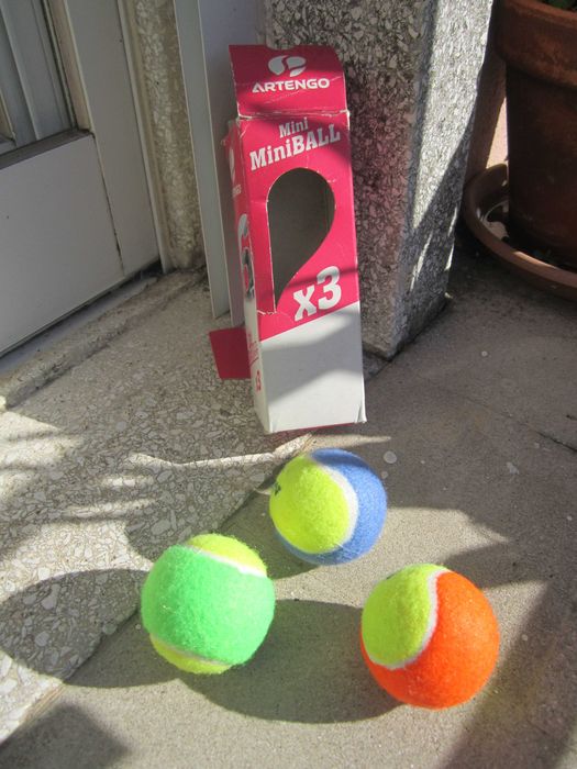 Miniball x3 Artengo mini ténis e ténis de praia