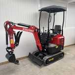 Mini Giratória 1000kg Premium-  Kubota Z482 – Garantia