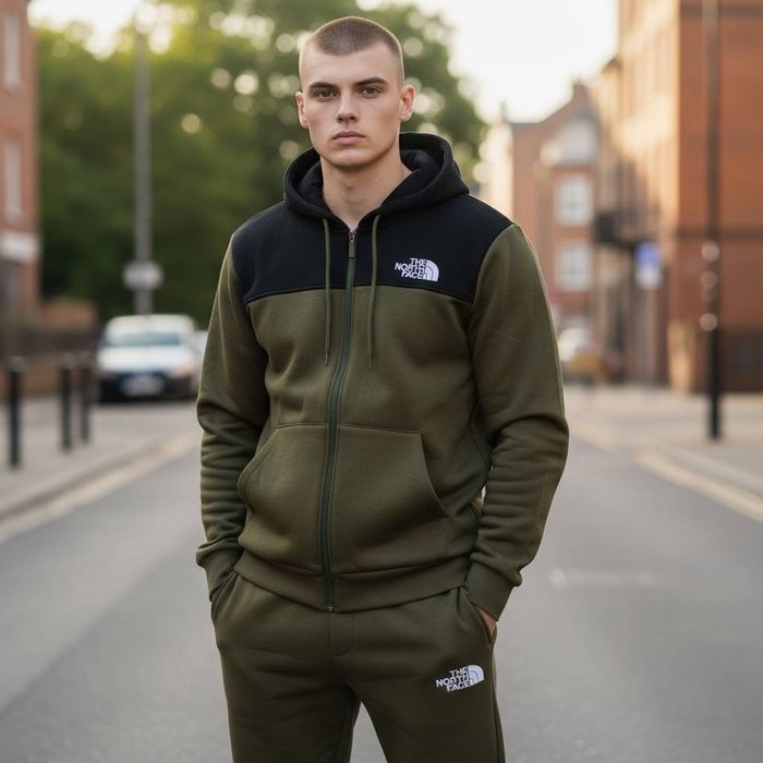 Флісовий Костюм TNF (на флісі) зіпер