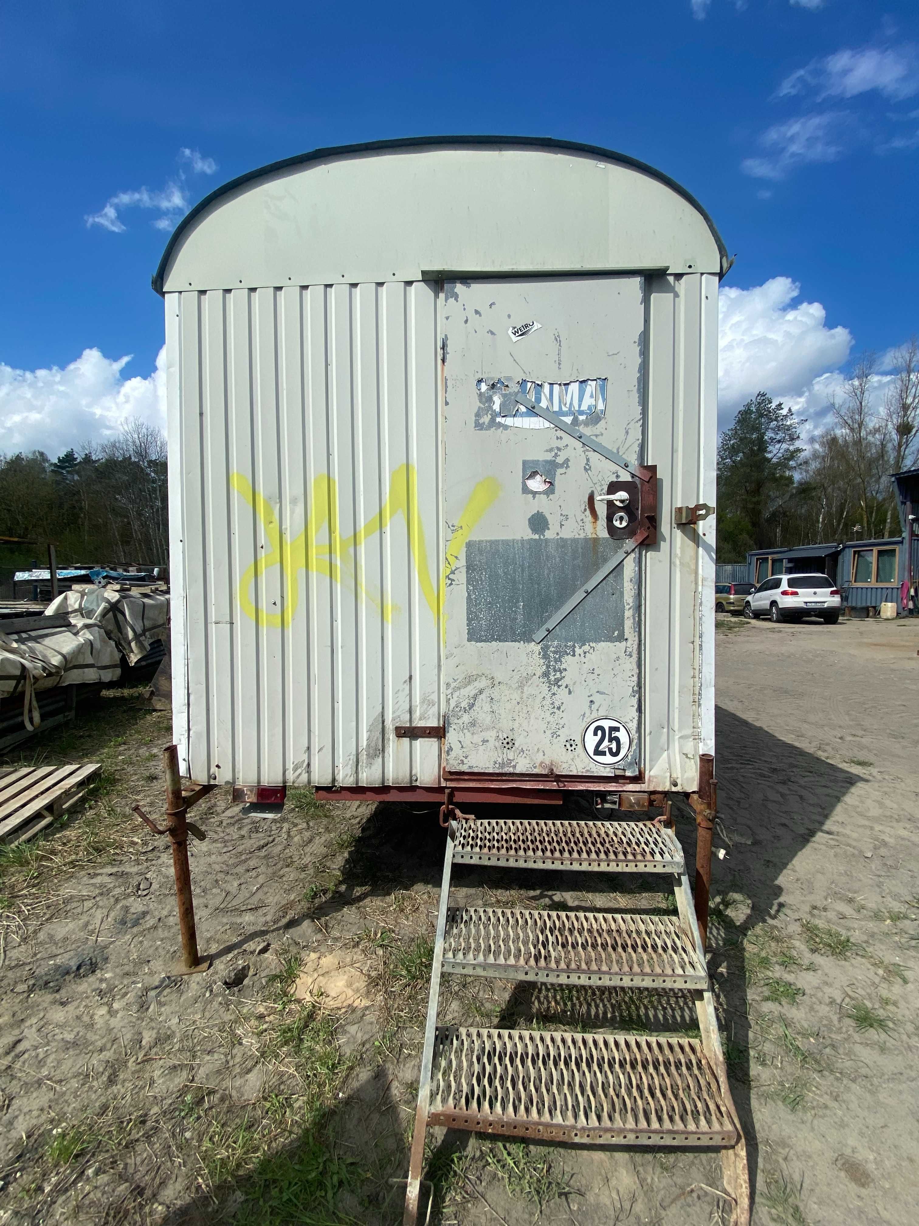 barakowóz, wóz Drzymały, mobilny barak socjalny, HBU GmbH