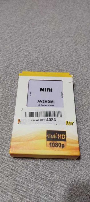 Adapter AV2HDMI MINI (Przejściówka z AV do HDMI)