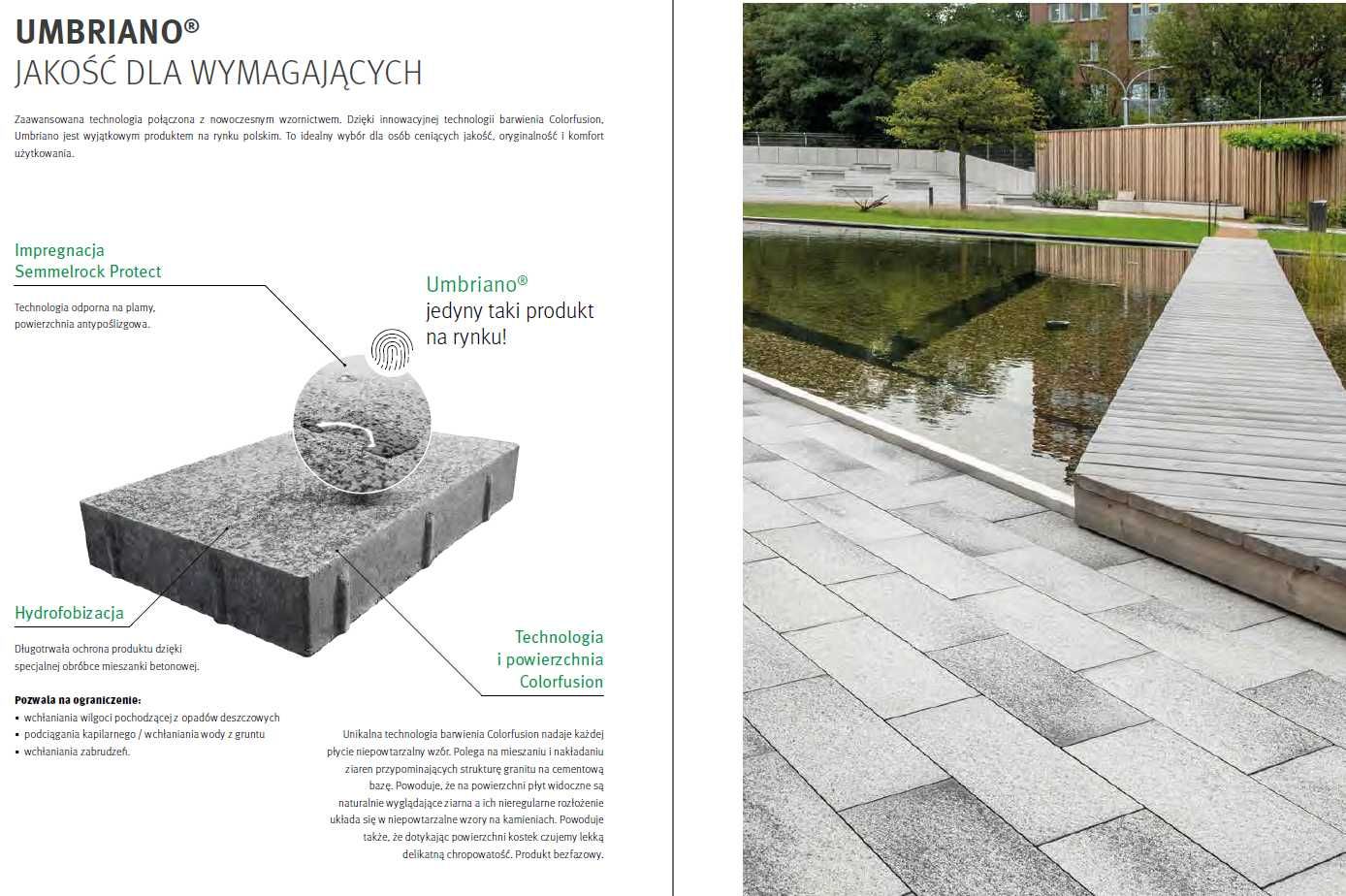 Najdroższa kostka brukowa SEMMELROCK UMBRIANO grafitowobiały