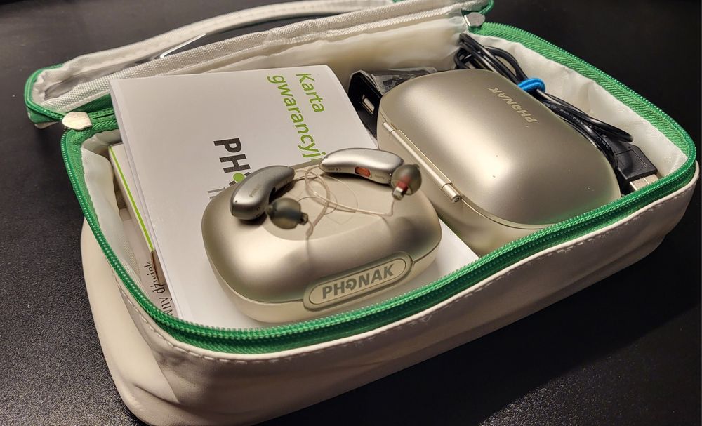 Komplet Phonak Audeo P70-R; gwarancja; 2 słuchawki