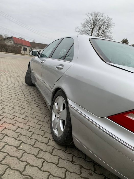 W220 3.2 автомат газ чорна шкіра