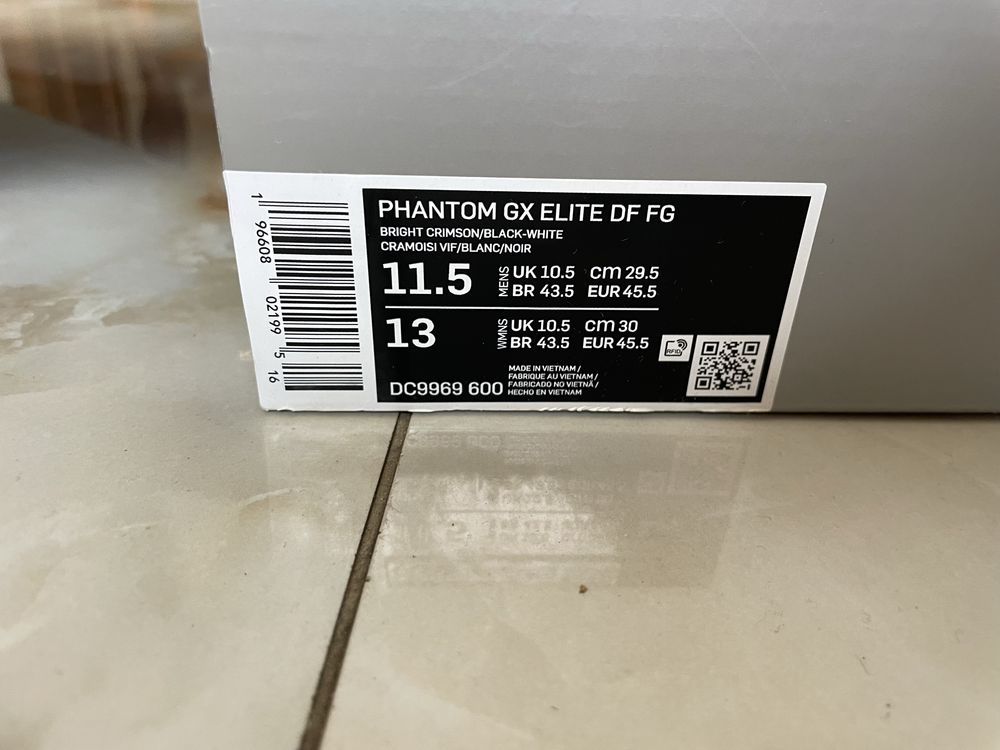 Бутсы Phantom gx elite 45.5