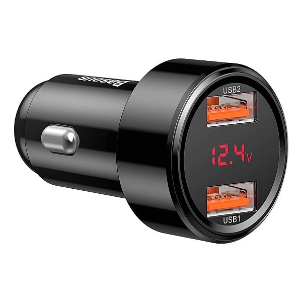 Baseus Magic Series Dual QC - ładowarka samochodowa Quick Charge 3.0/2