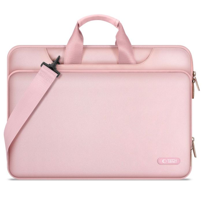 Torba Tech-Protect PocketBag DO Laptopa 15-16" Ochrona 360° Różowa