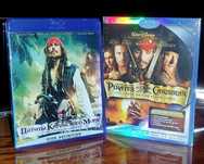 Пираты Карибского моря:На странных берегах Blu ray+DVD с первой частью
