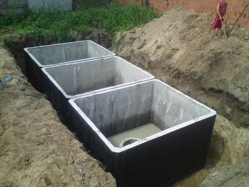 Szamba Betonowe z WYKOPEM Szambo Kompleksowo Zbiornik na wodę 6,8,10m3