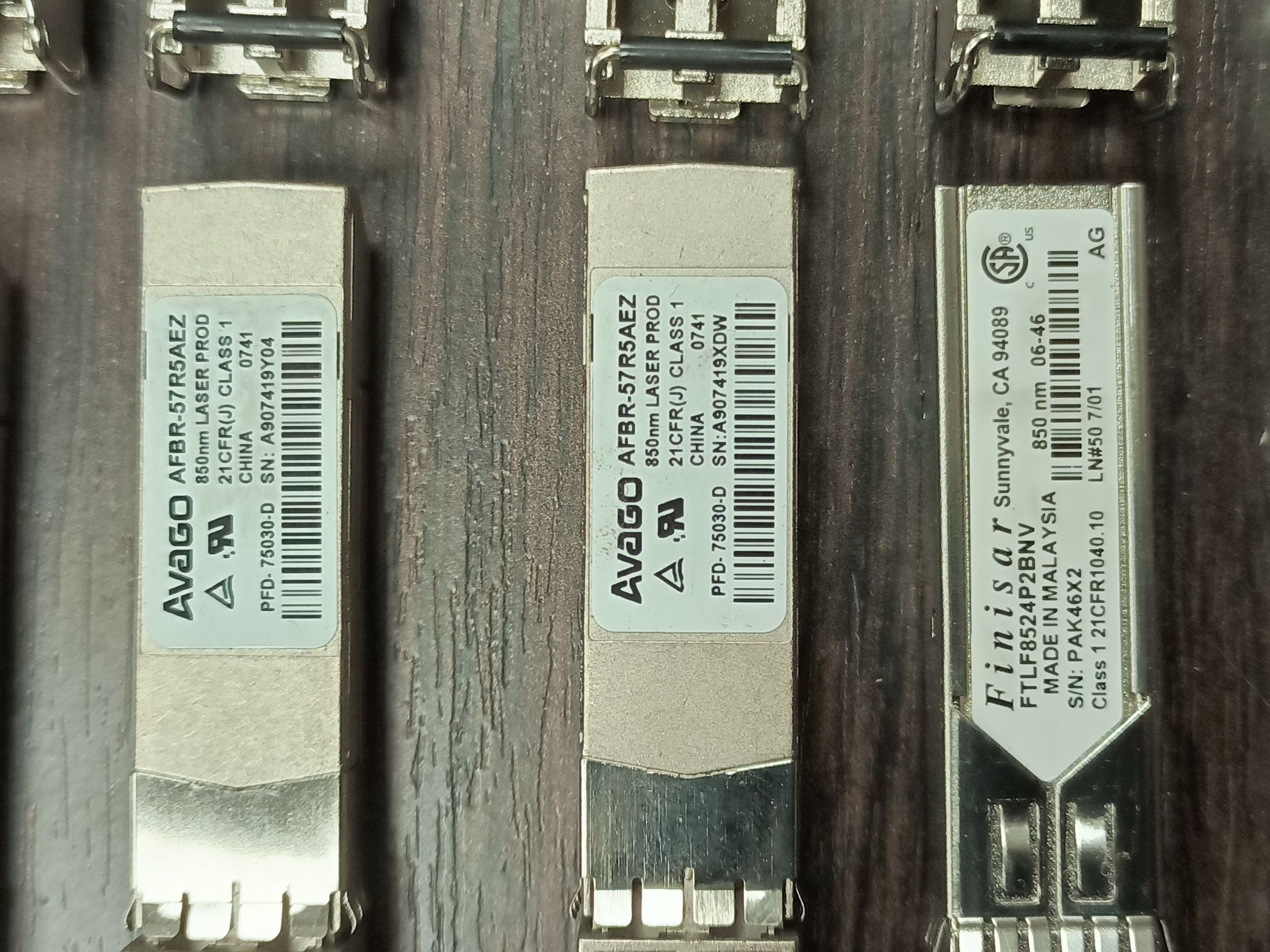 Модуль SFP+ Finisar FTLF8524P2BNV 850nm ( ОПТОМ! )!!