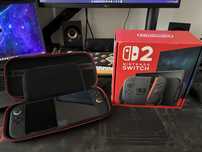Nintendo Switch 2 + karta pamięci, folia i etui