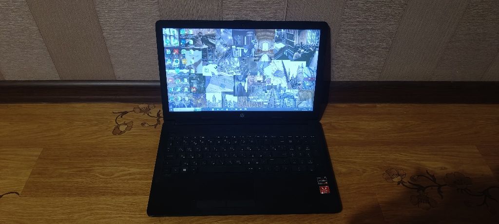 Ноутбук HP AMD Ryzen 3 2200U, 4GB DDR4, SSD 128 Gb, Full HD 1920x1080