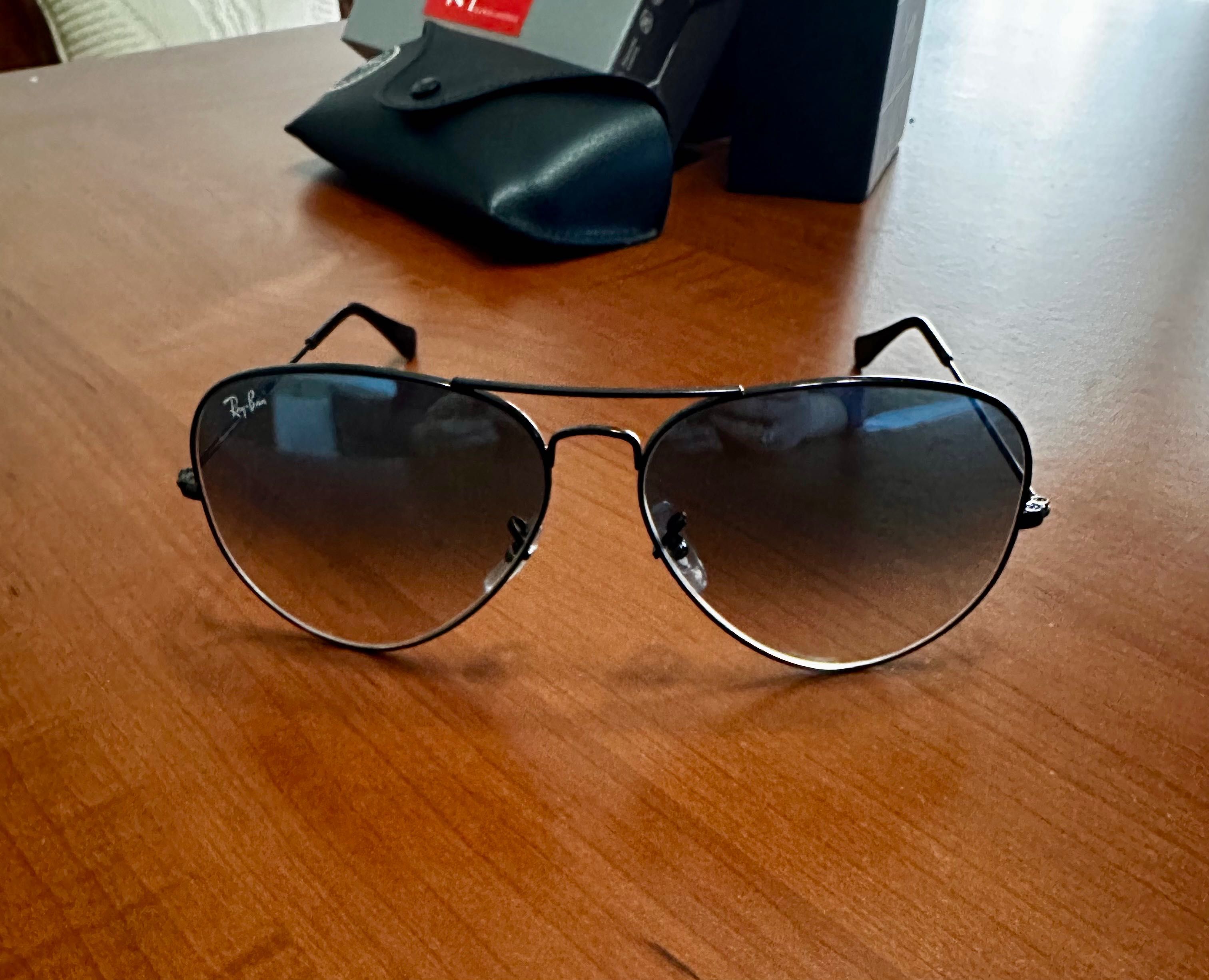 Óculos Ray-Ban Aviator Gradient Nunca Usado