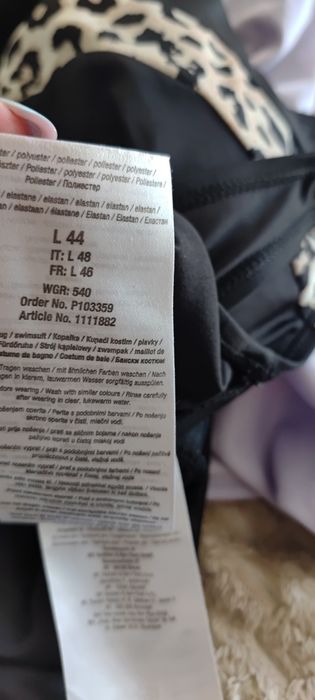 Jednoczęściowy strój kąpielowy r L -XXL Janina