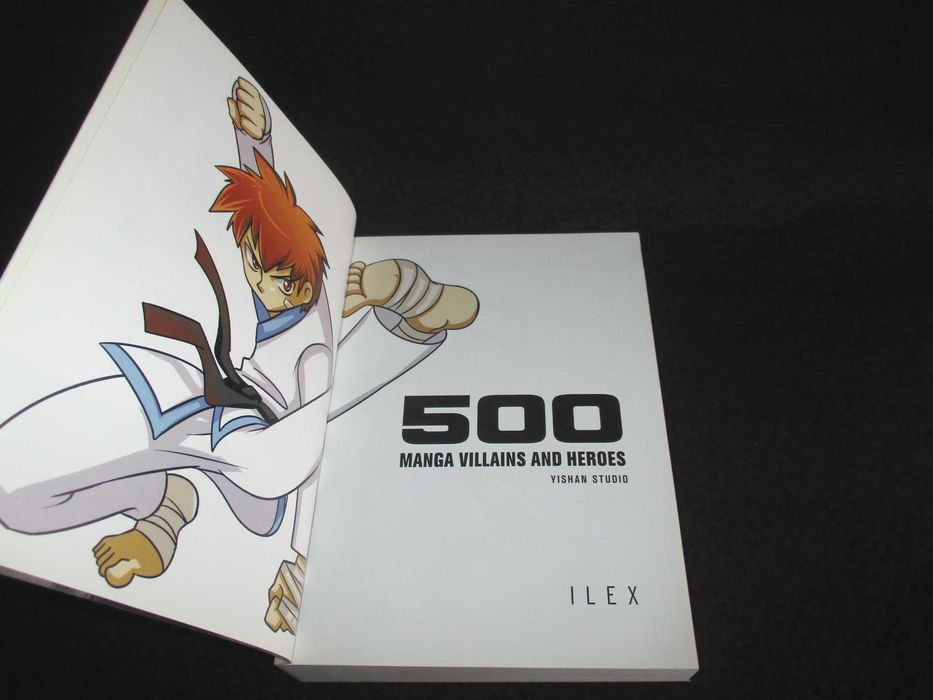 Livro 500 Manga Villains And Heroes Yishan Li