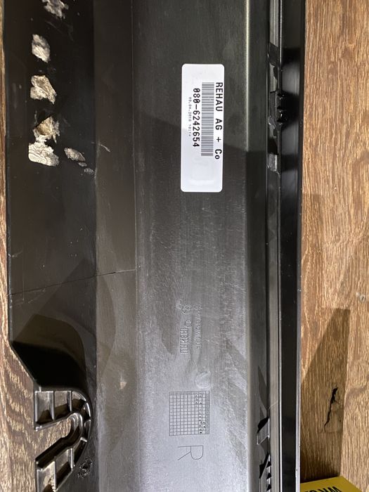 Накладки на порог Мерседес GLC 253 (правая) б/у, Оригинал.