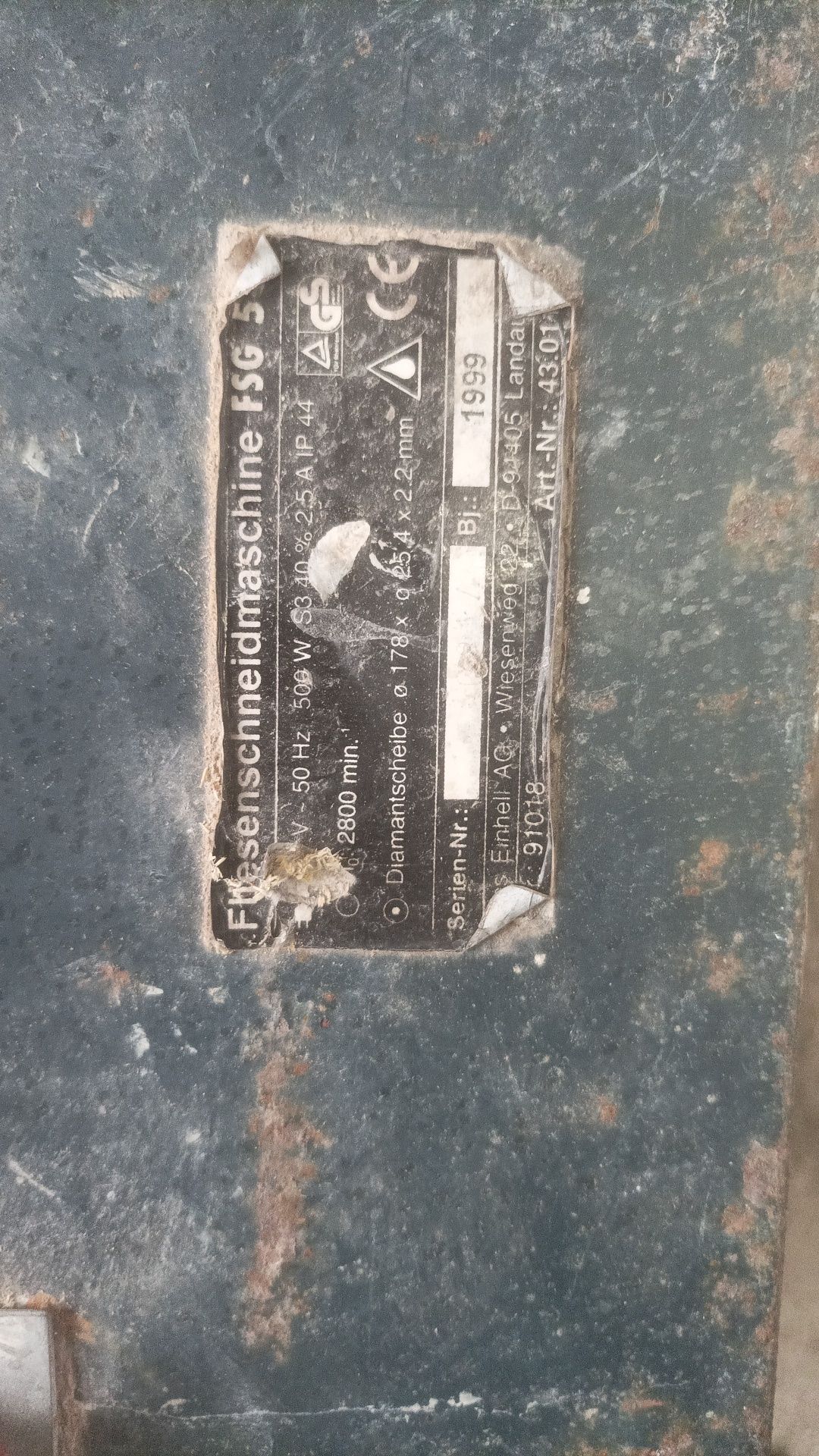 Máquina de cortar