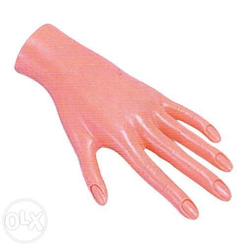 Mão fléxivel para pratica de manicure