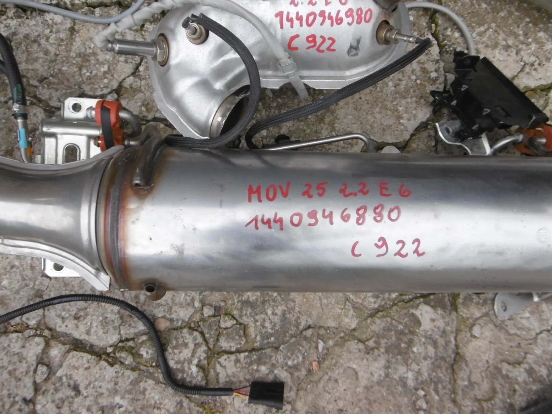 KATALIZATOR FAP DPF BOXER DUCATO JUMPER MOVANO 2.2 BLUEHDI E6 1440946980