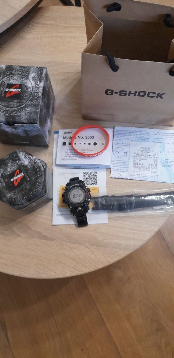 Zegarek casio gw9500 1 mudman .