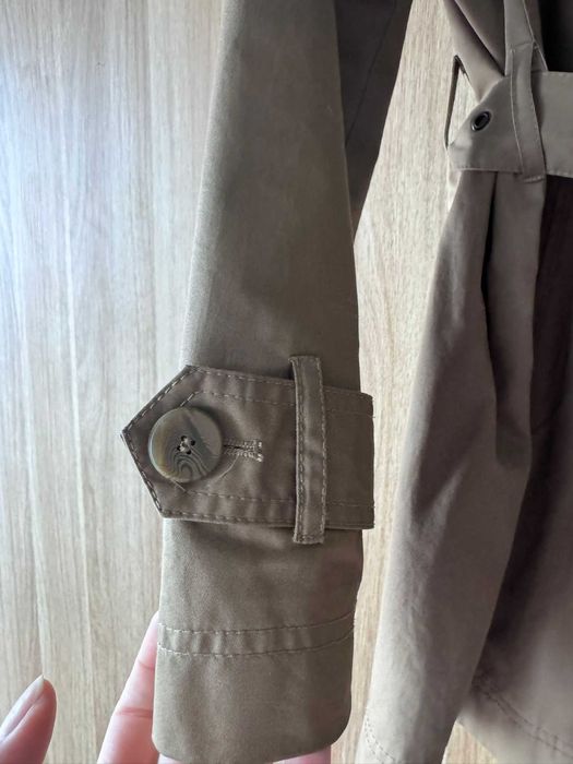 Płaszcz męski Tatuum L – trencz bawełniany beżowy