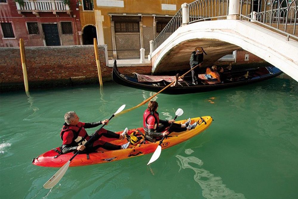 Canoa Kayak rígido Ocean Duo 2 adultos + 1 criança Rotomod