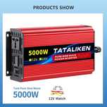 Inversor 12V - 220V 5000W * DC/AC * NOVO * ONDA PURA *