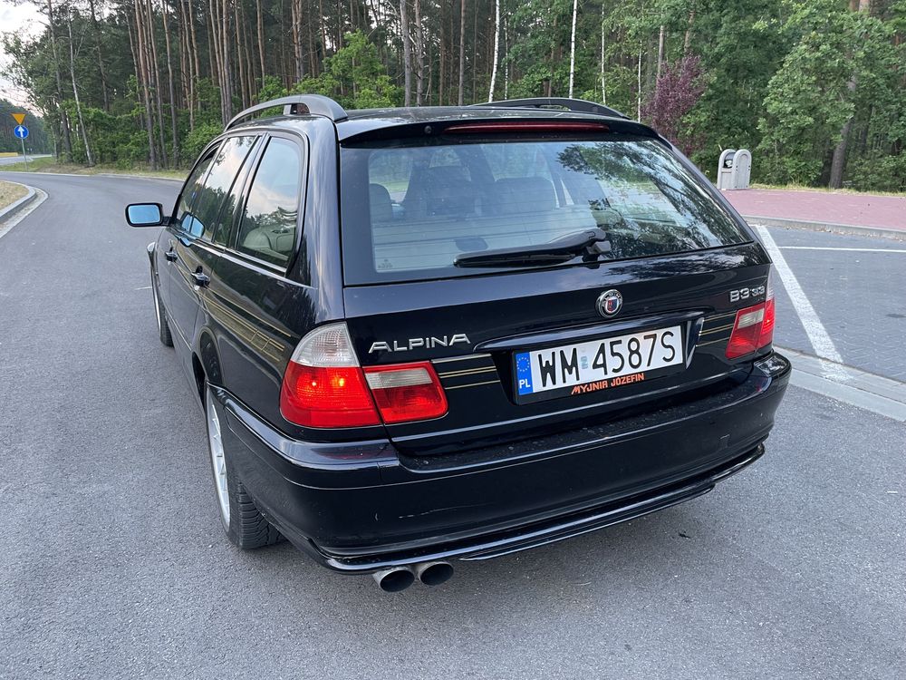 Alpina b3 3.3 Carbon Schwarz Metallic