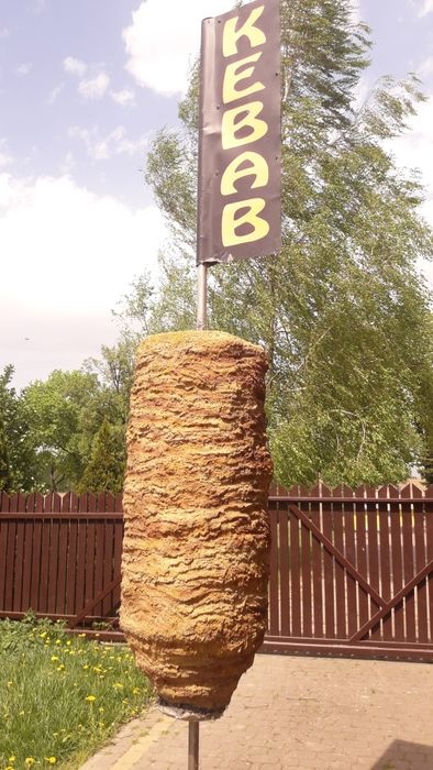 Kebab makieta reklama 3D potykacz