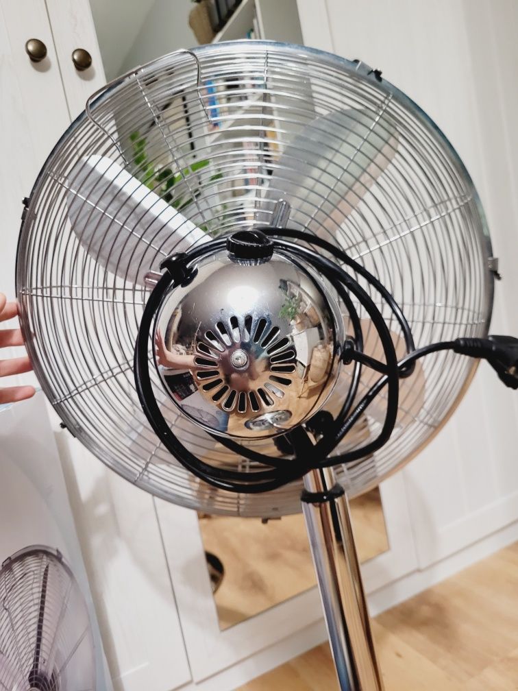 Wiatrak wentylator metalowy metal fan