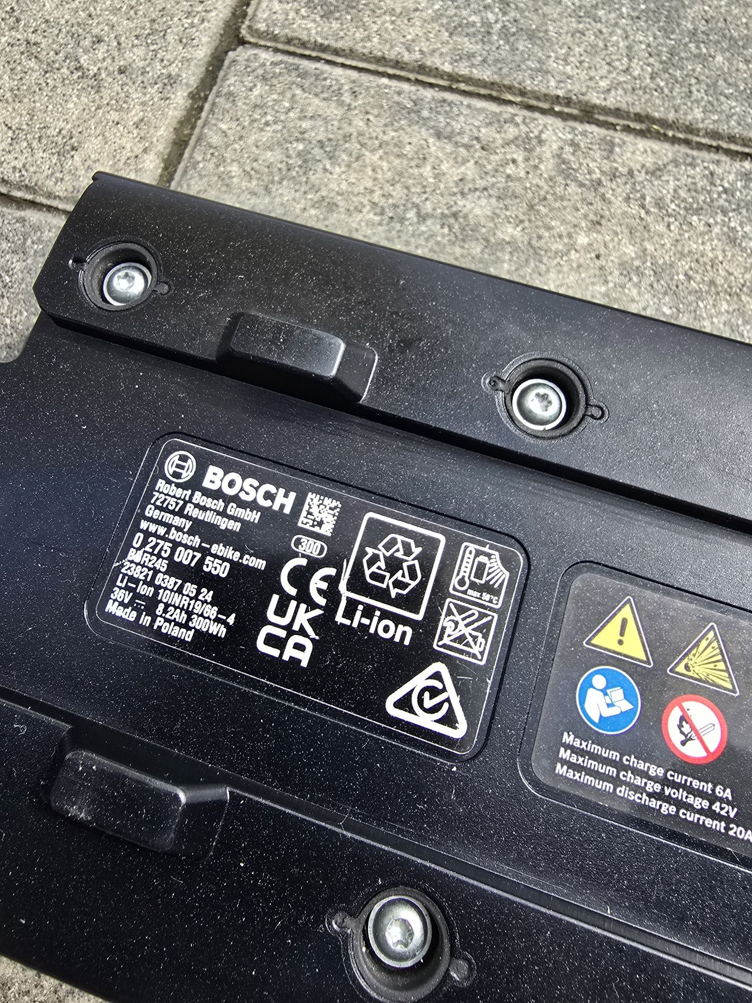 Bateria Akumulator BOSCH POWERPACK 300Wh na bagażnik 45 cykli 100% spr