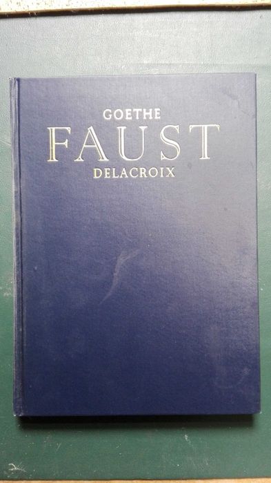 Fausto - Goethe - ilustrado por Delacroix, 1932, NY Heritage Press
