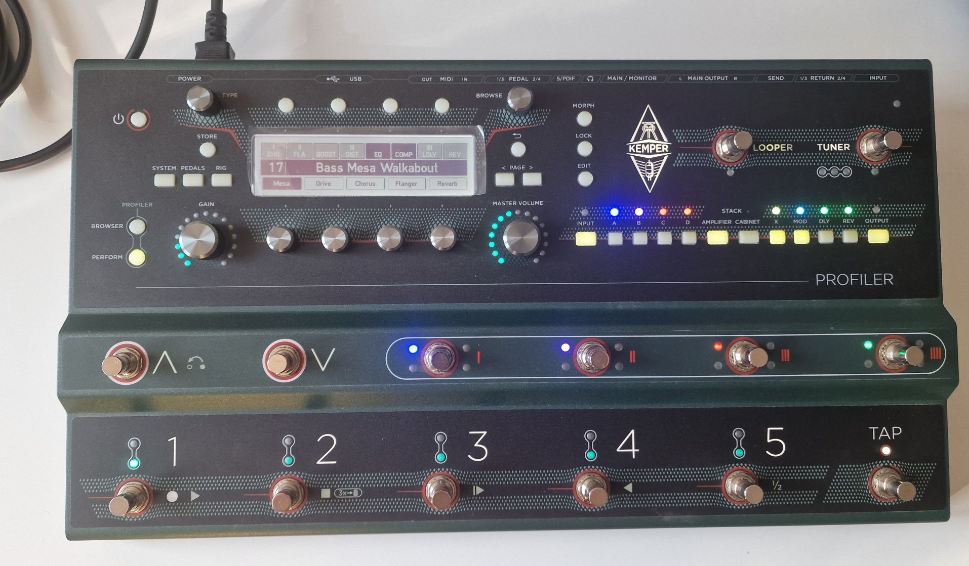 Kemper Profiler Stage
