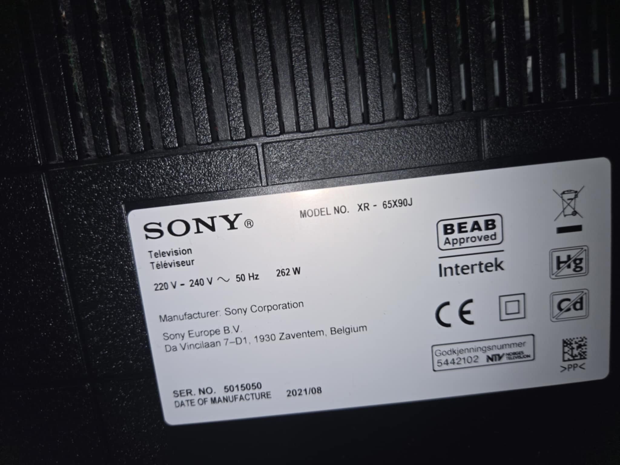 Telewizor Sony Bravia XR65X90J