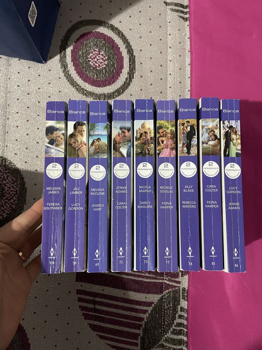 Livros da coleção Bianca