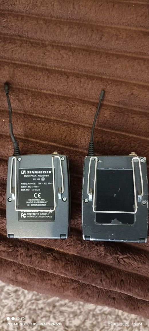Радіосистема Sennheiser SK100 g2(bodypak+resiver)D