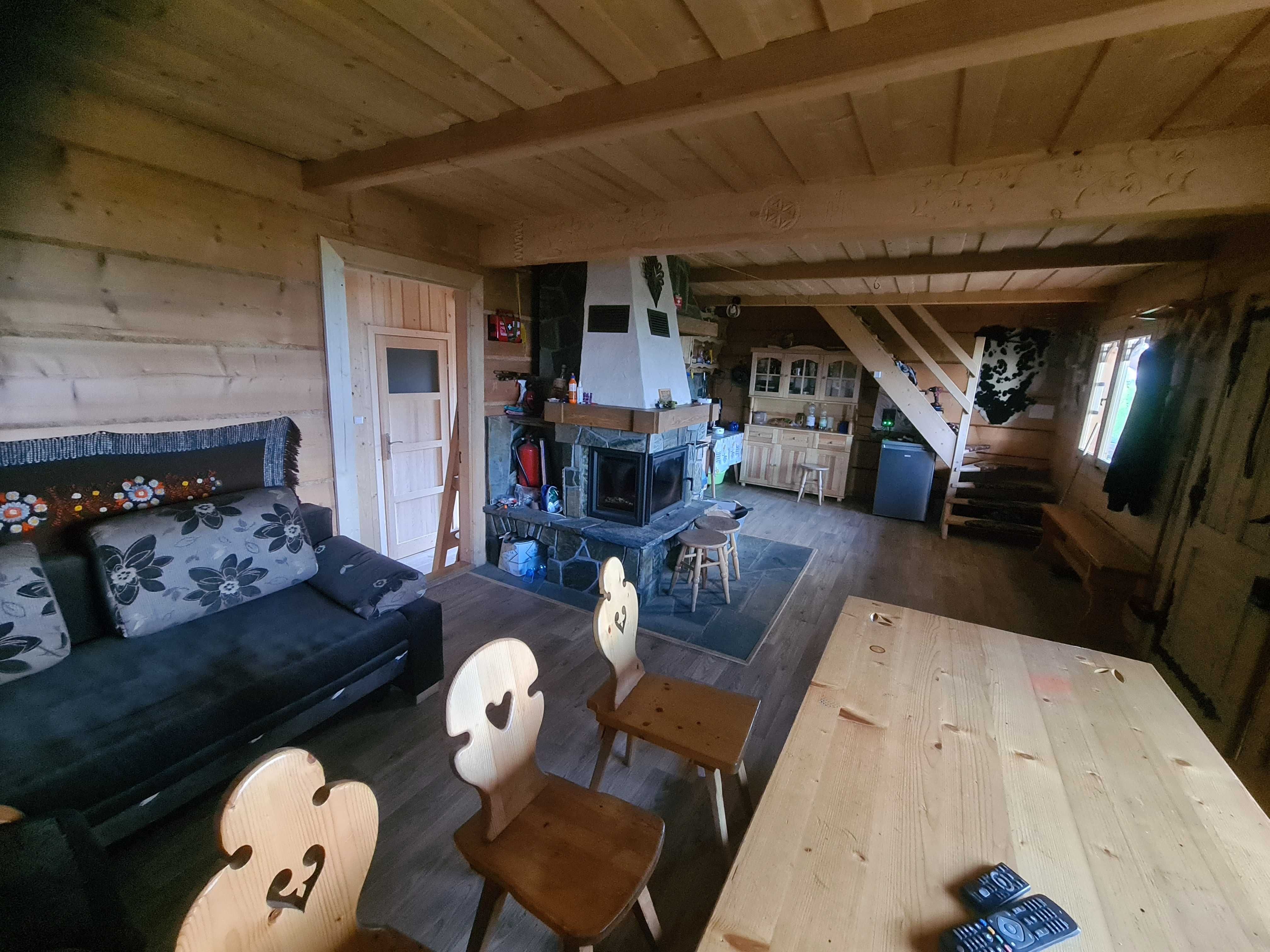Domek do wynajęcia, bacówka w Gorcach pod Turbaczem.