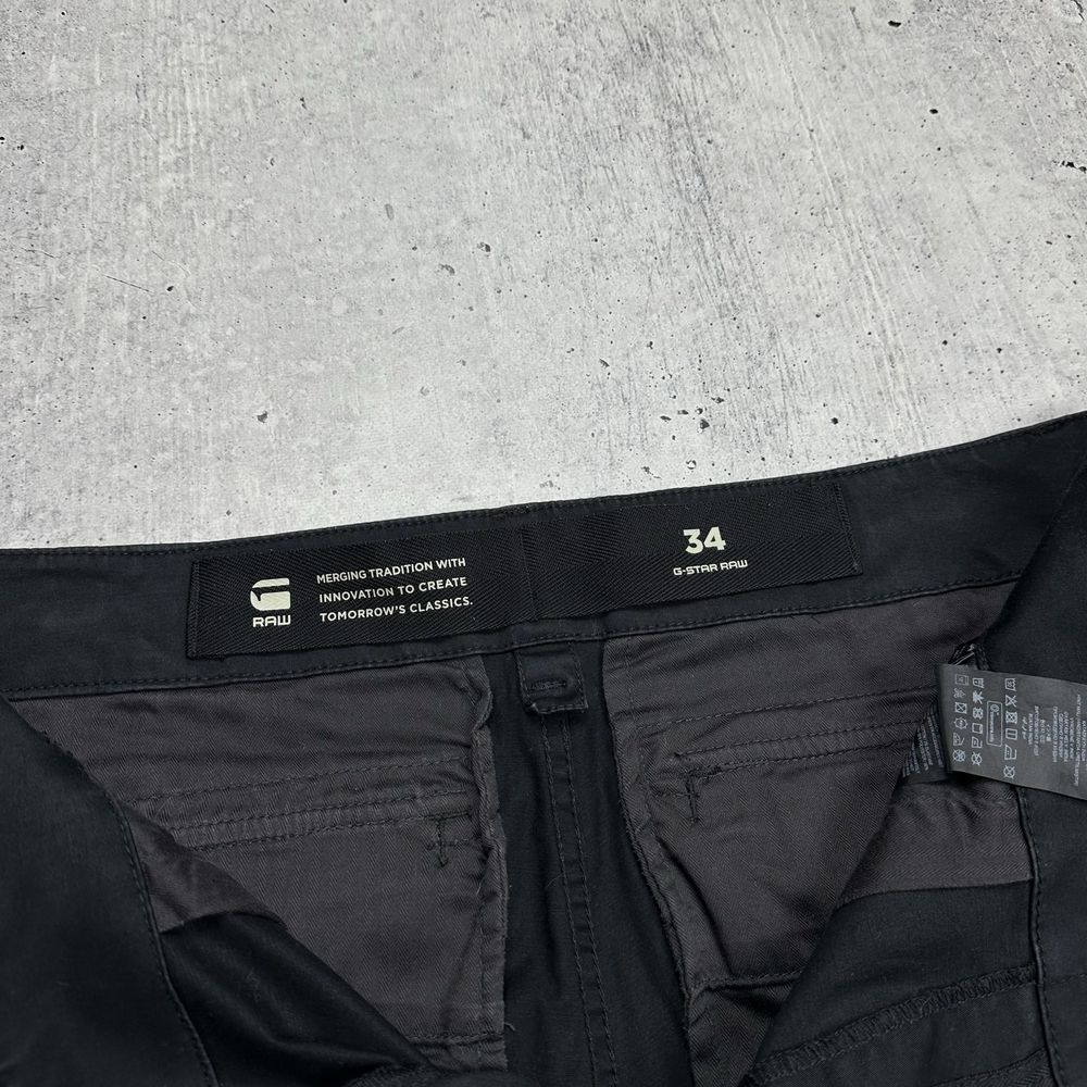 Черные карго шорты G Star Raw Rovic Zip Relaxed 1/2 размер 34 (L)