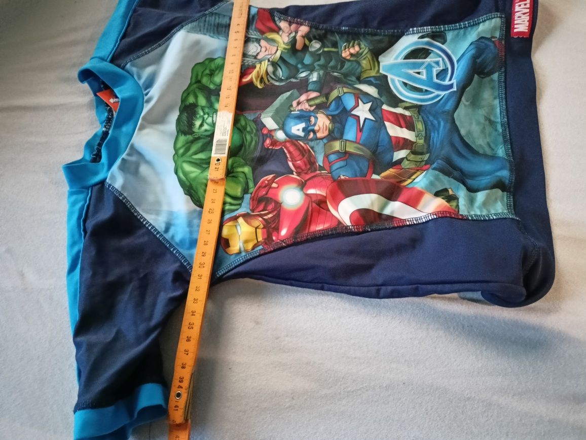 Kostium strój kąpielowy bluzka plażowa ochrona UV Marvel Avengers 122