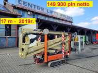 Omme podnośnik koszowy na gąsienicach 26 m 22 m 20 m 19 m 18 m 17 m  zwyżka pająk samojezdny teupen jlg oil&steel cmc cte ruthmann imer