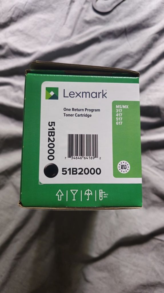 Toner Lexmark 51B2000 czarny
