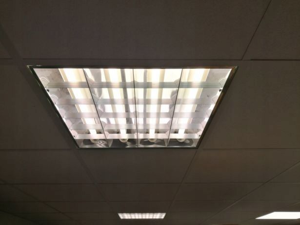 Lampa kasetonowa biurowa zestaw