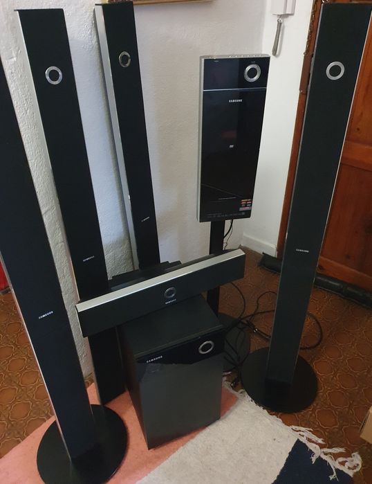 Home cinema Samsung em ótimo estado