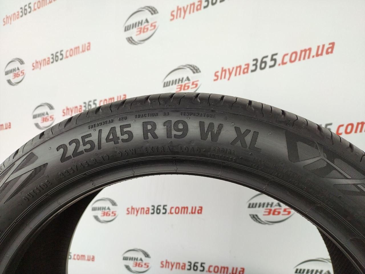 шини бу літо 225/45 r19 continental ecocontact 6 run flat 5mm