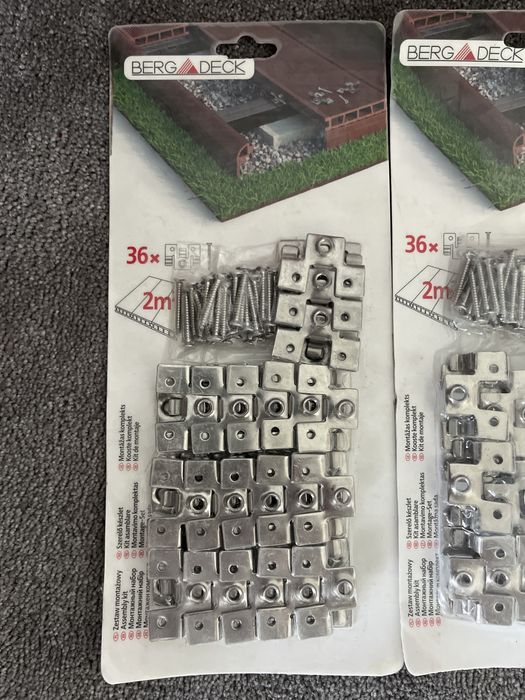 zestaw montażowy ze stali nierdzewnej - bergdeck
